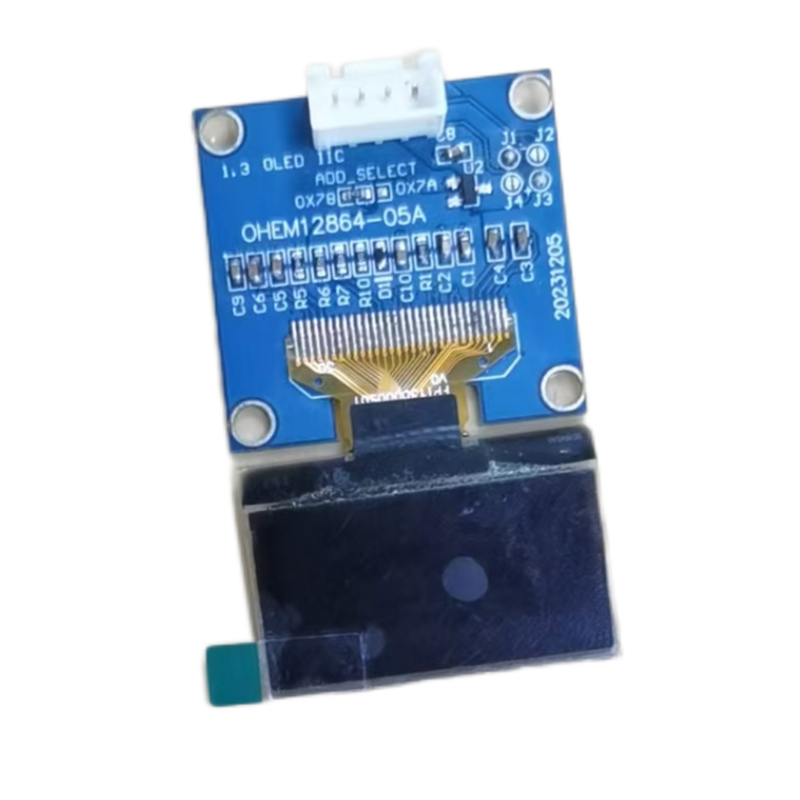 1.3 Inch 128X64 IIC I2C SPI Serial OLED Display Module White OHEM12864-05A (2)